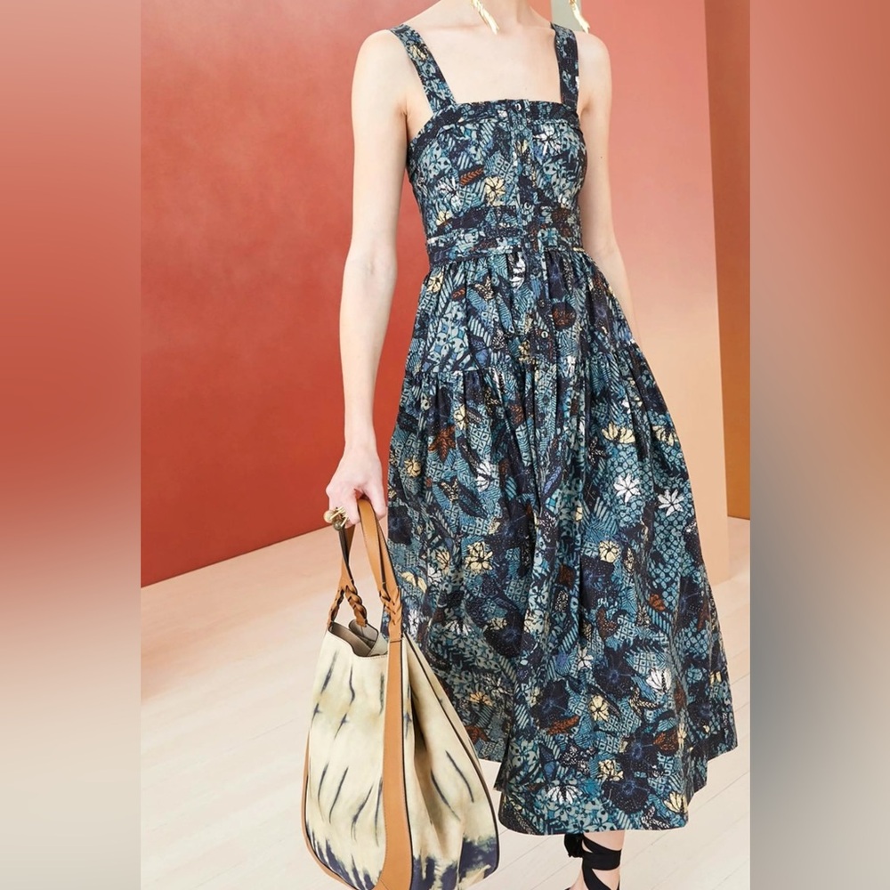 Ulla Johnson Isabela Dress in Rainforest